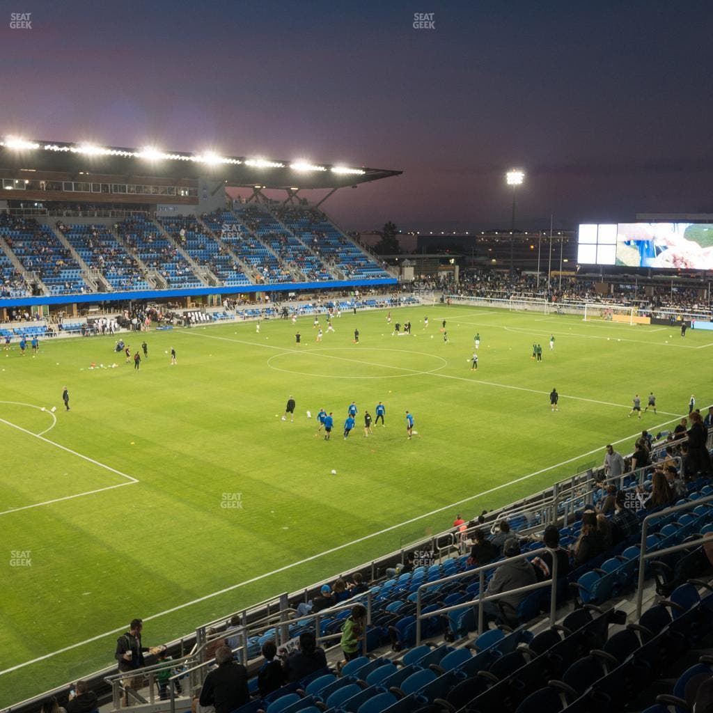 PayPal Park - Section 124 Seat View