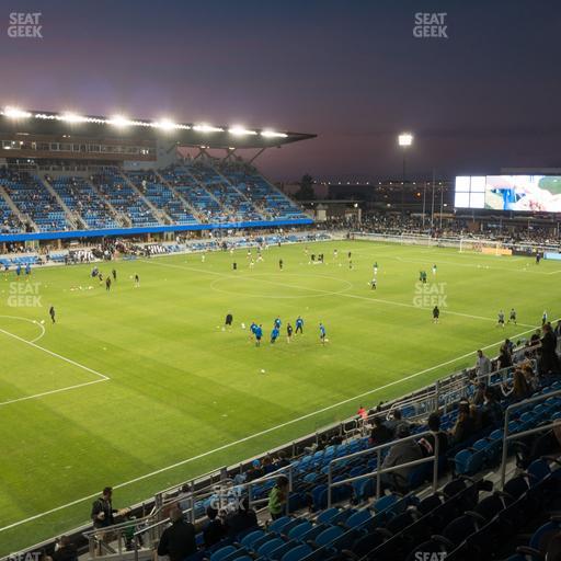 PayPal Park - Section 124 Seat View