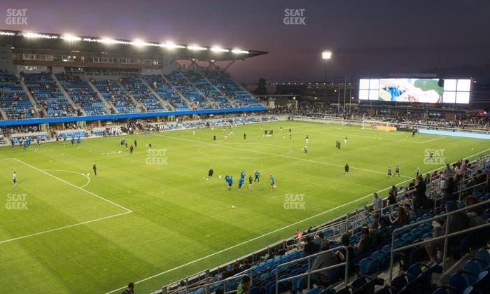 PayPal Park - Section 124 Seat View