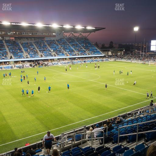 PayPal Park - Section 125 Seat View