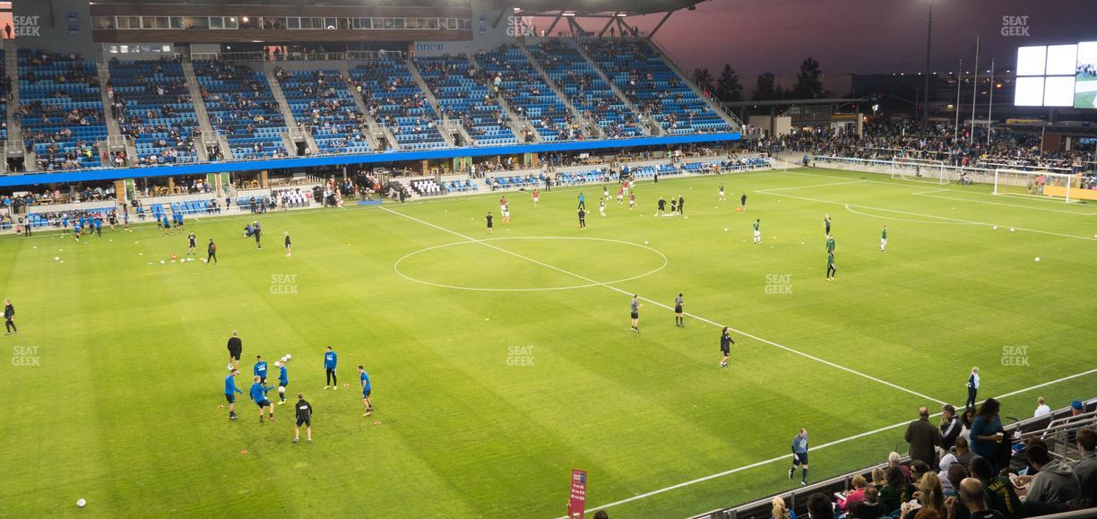 PayPal Park - Section 126 Seat View