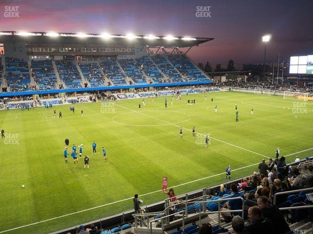 PayPal Park - Section 126 Seat View