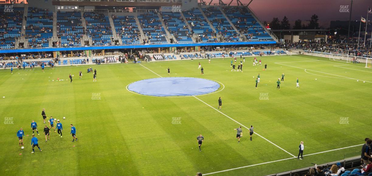 PayPal Park - Section 127 Seat View