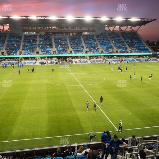 PayPal Park - Section 128 Seat View
