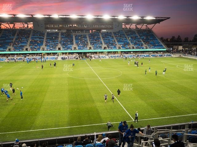 PayPal Park - Section 128 Seat View