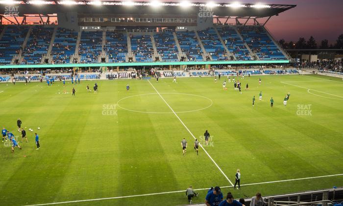 PayPal Park - Section 128 Seat View