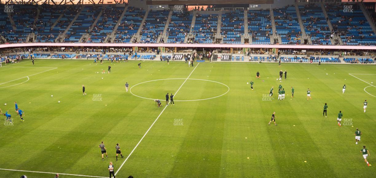 PayPal Park - Section 130 Seat View