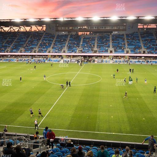 PayPal Park - Section 130 Seat View