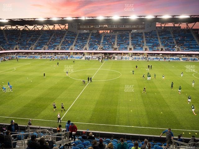 PayPal Park - Section 130 Seat View