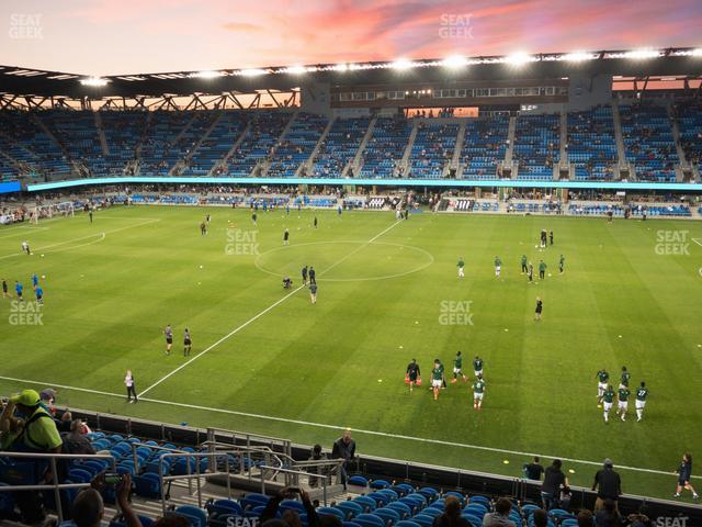 PayPal Park - Section 131 Seat View PayPal Park - Section 131 Seat View