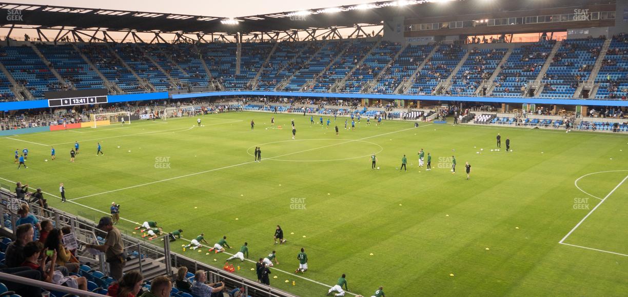 PayPal Park - Section 134 Seat View