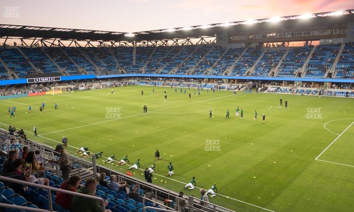 PayPal Park - Section 134 Seat View
