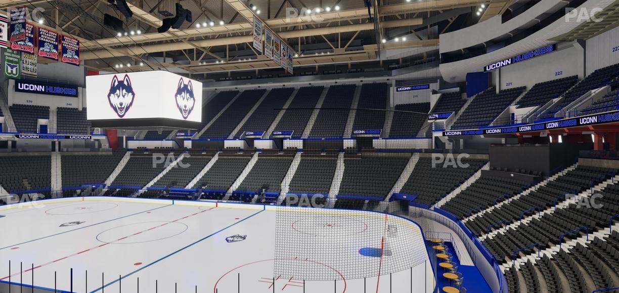 PeoplesBank Arena - Section 101 Seat View