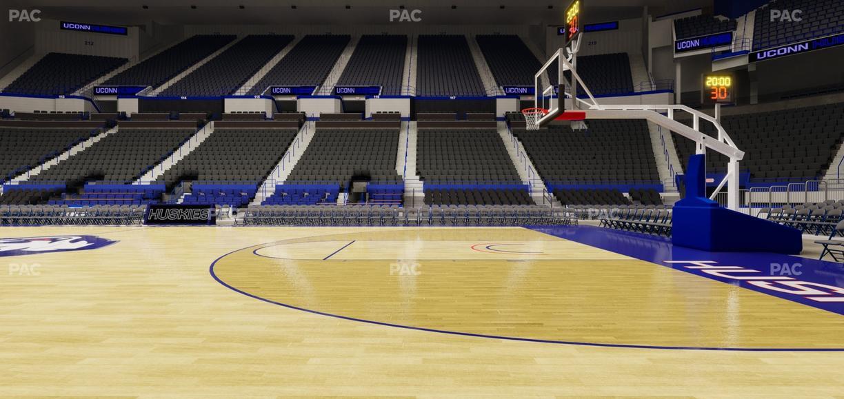 PeoplesBank Arena - Section 102 Seat View