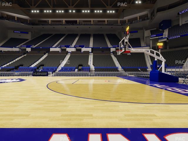 PeoplesBank Arena - Section 102 Seat View