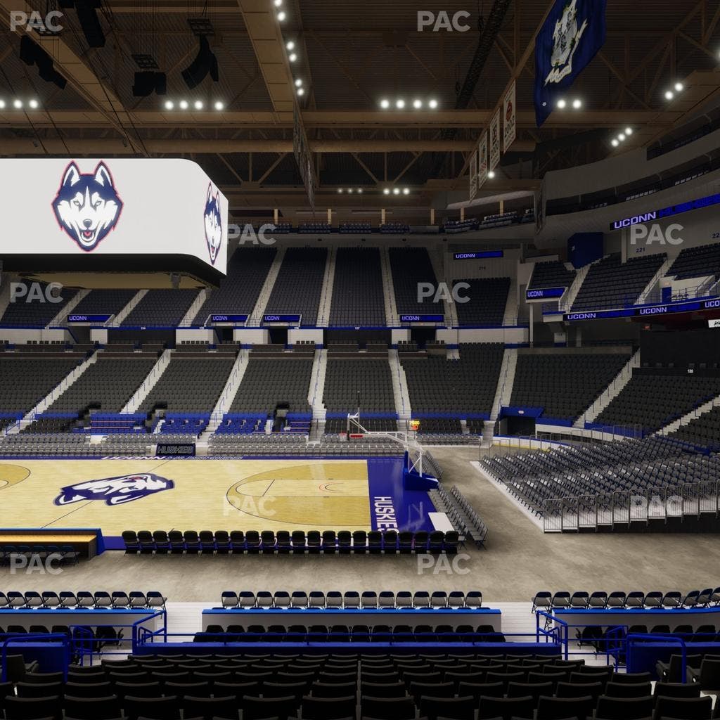 PeoplesBank Arena - Section 102 Seat View