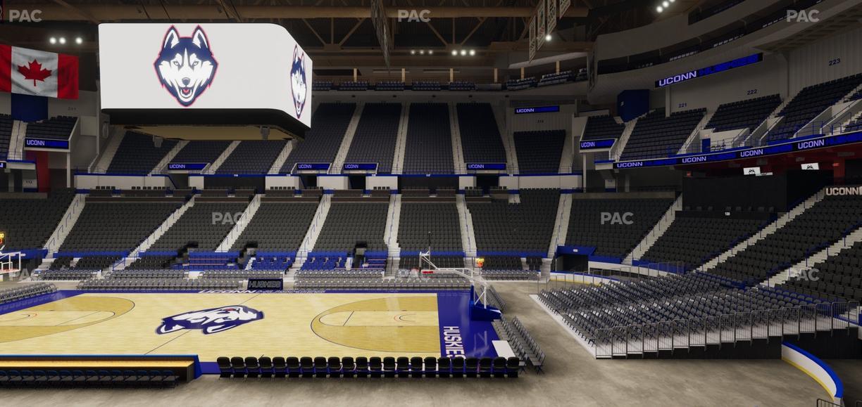 PeoplesBank Arena - Section 102 Seat View