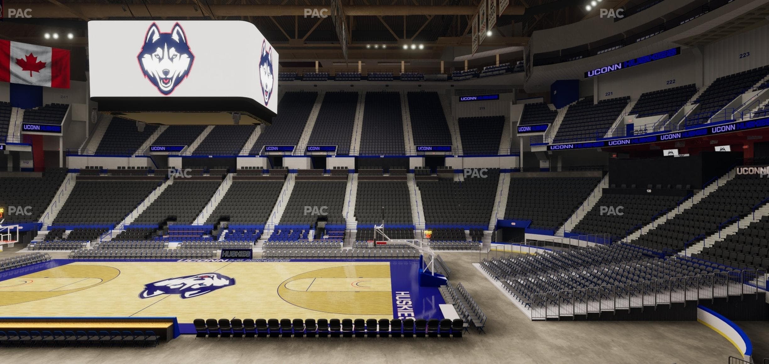 PeoplesBank Arena - Section 102 Seat View