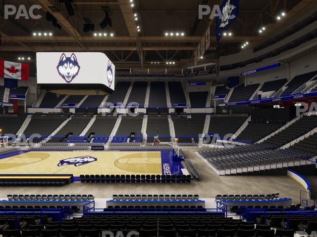 PeoplesBank Arena - Section 102 Seat View