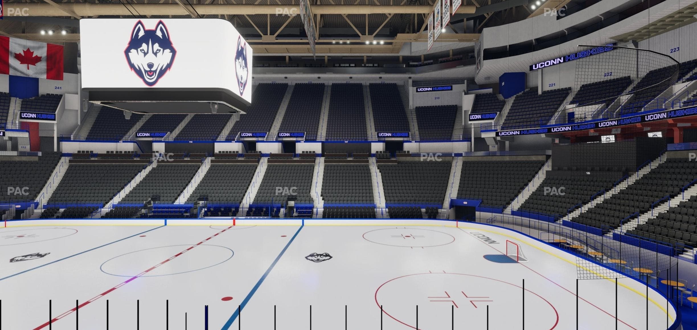 PeoplesBank Arena - Section 102 Seat View