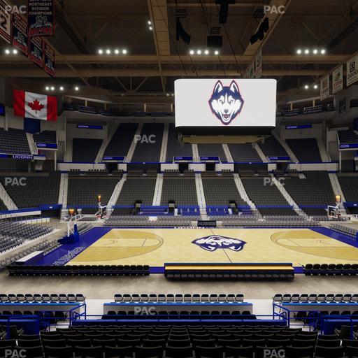 PeoplesBank Arena - Section 104 Seat View