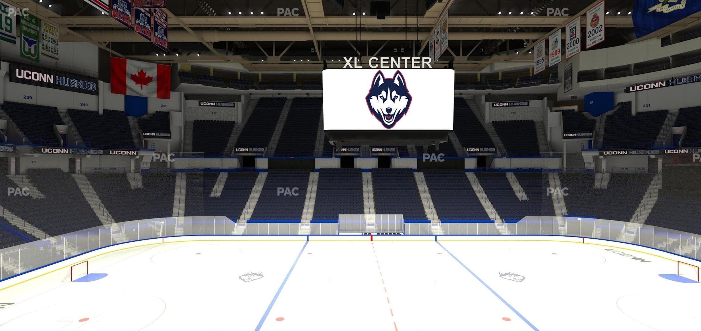 PeoplesBank Arena - Section 104 Seat View