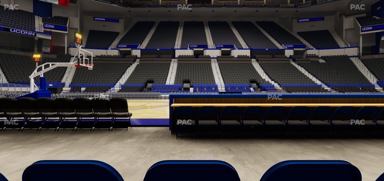 PeoplesBank Arena - Section 104 Seat View