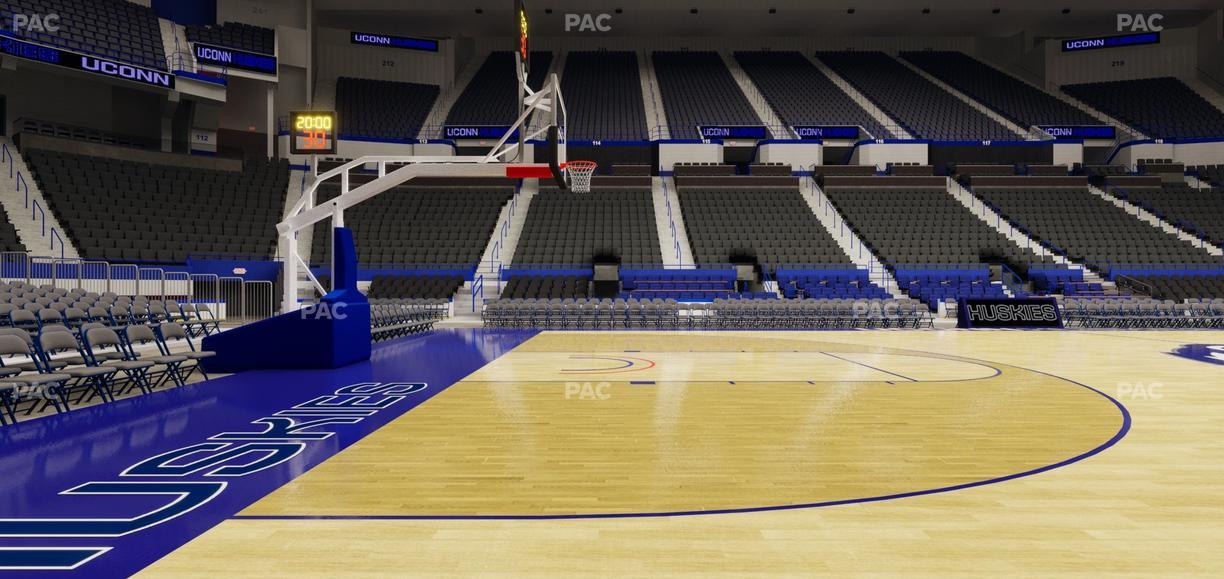 PeoplesBank Arena - Section 105 Seat View