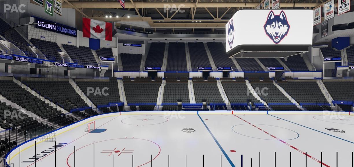 PeoplesBank Arena - Section 105 Seat View