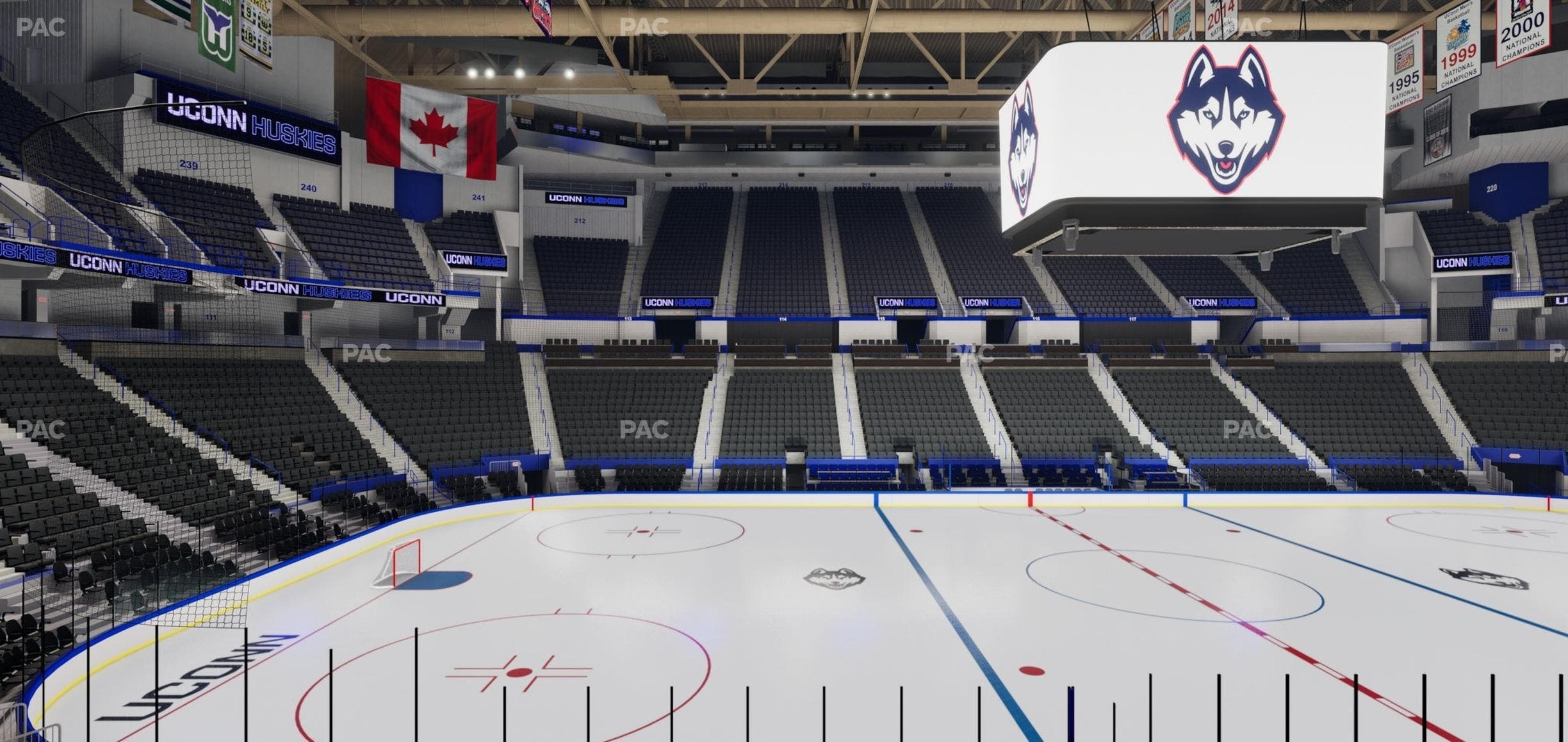 PeoplesBank Arena - Section 105 Seat View