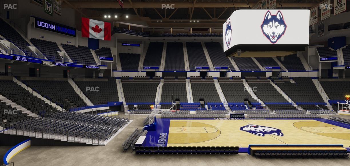 PeoplesBank Arena - Section 105 Seat View