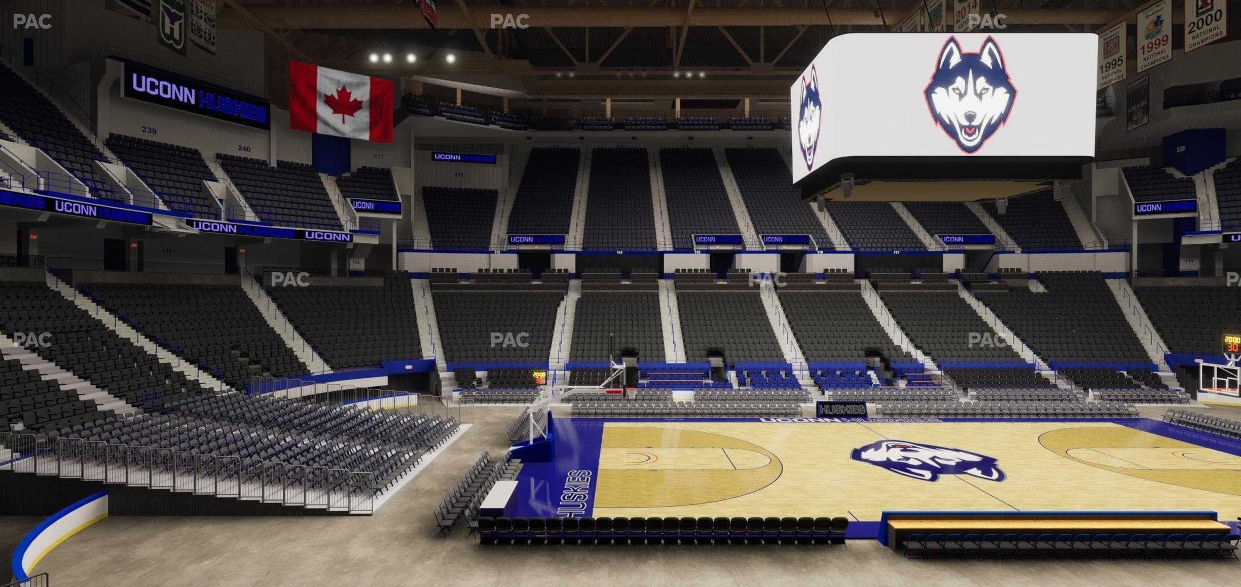 PeoplesBank Arena - Section 105 Seat View