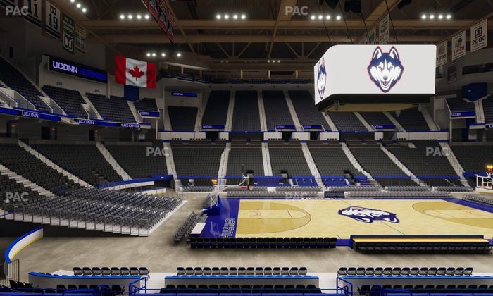 PeoplesBank Arena - Section 105 Seat View