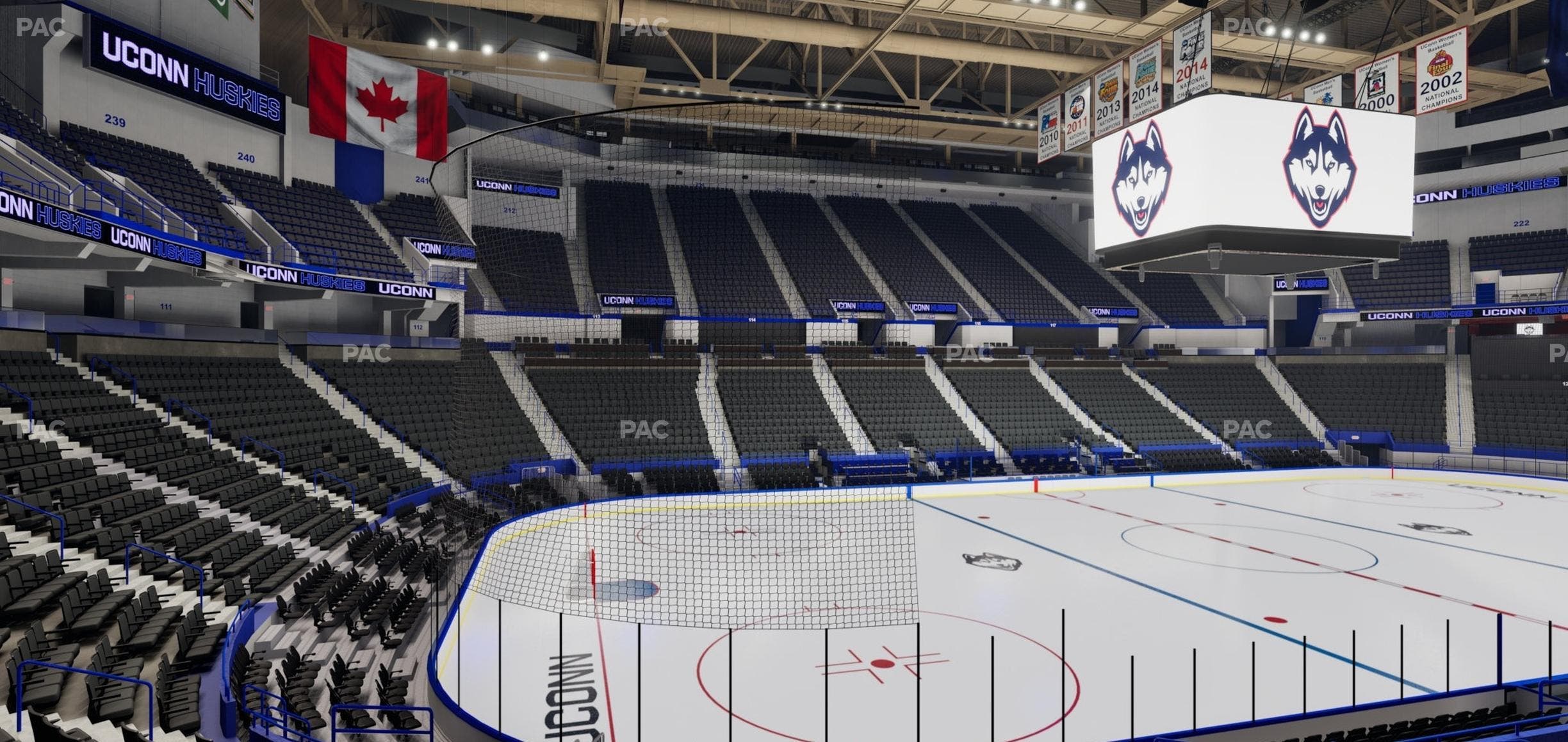 PeoplesBank Arena - Section 106 Seat View