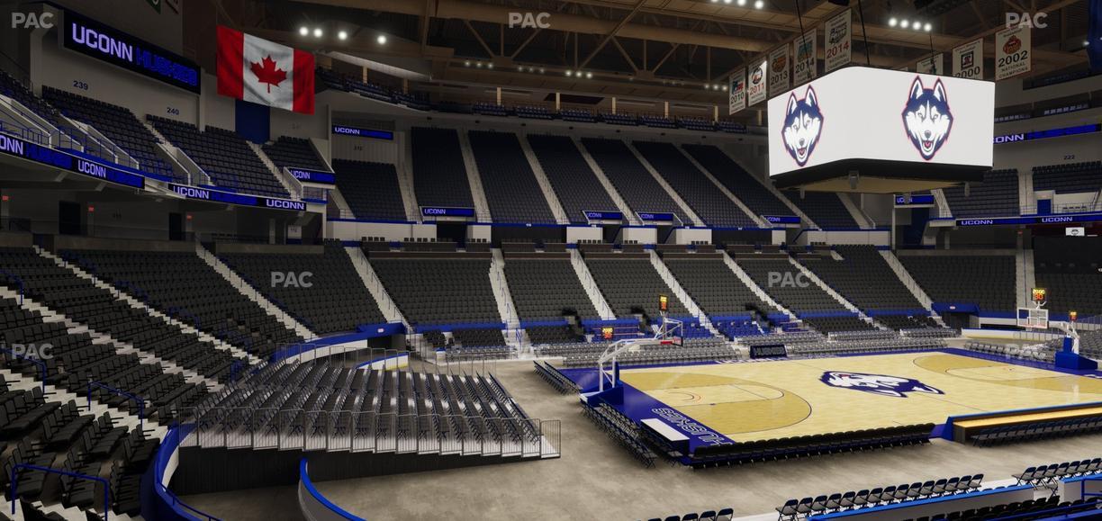 PeoplesBank Arena - Section 106 Seat View