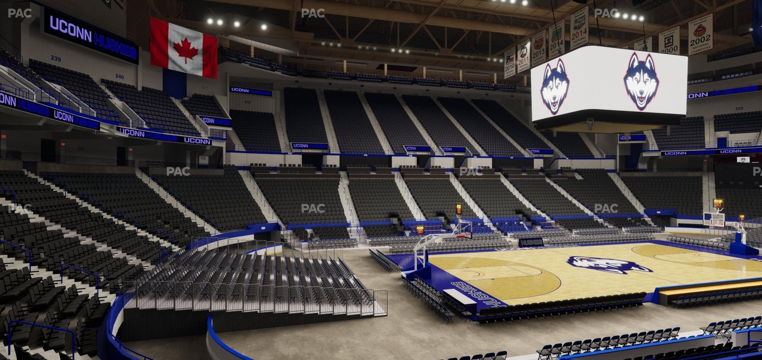 PeoplesBank Arena - Section 106 Seat View