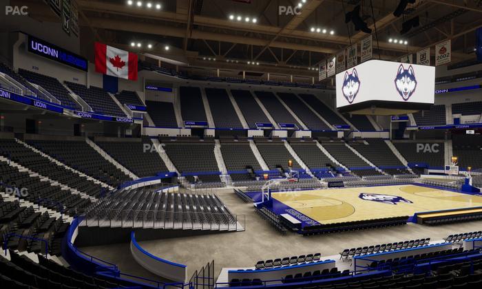 PeoplesBank Arena - Section 106 Seat View