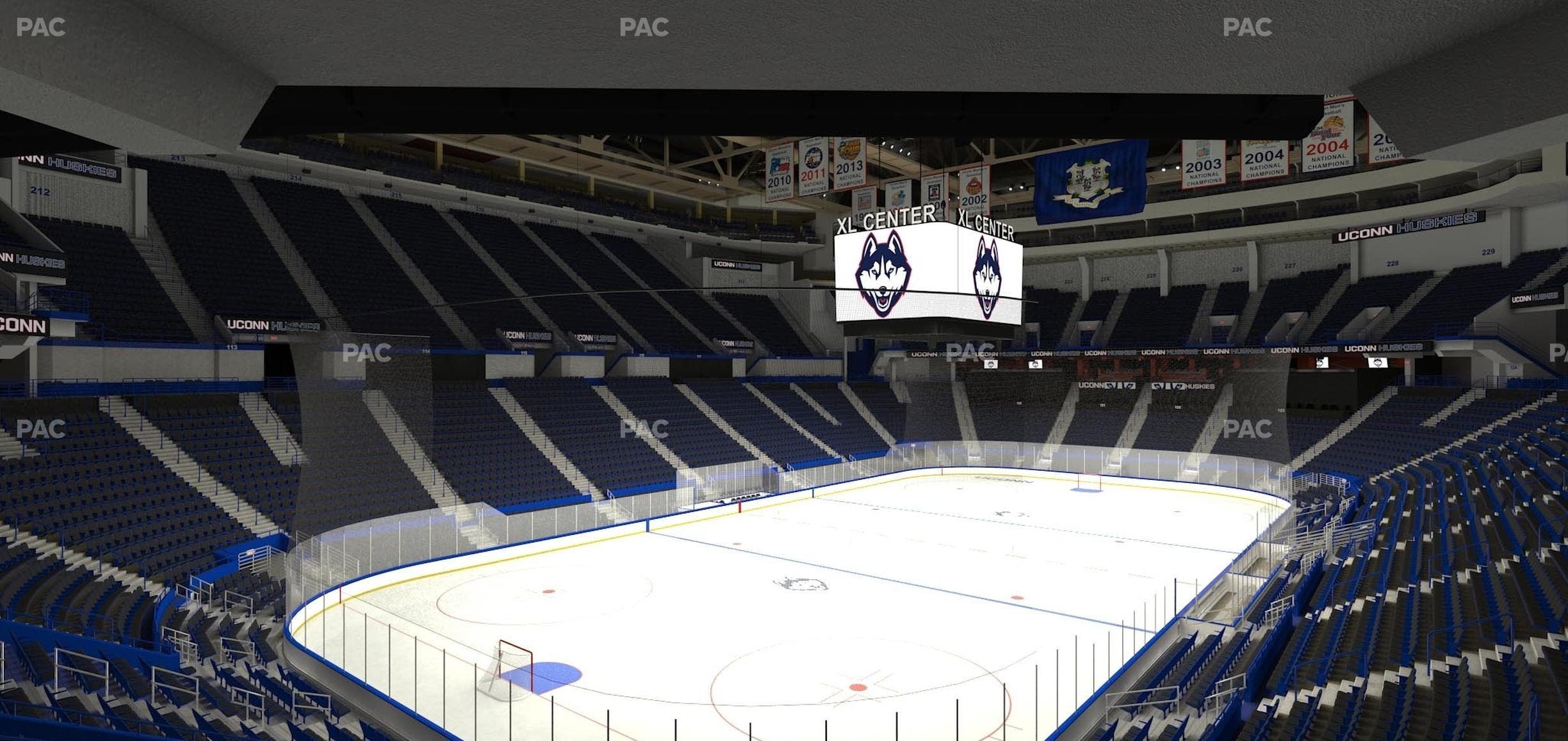 PeoplesBank Arena - Section 107 Seat View