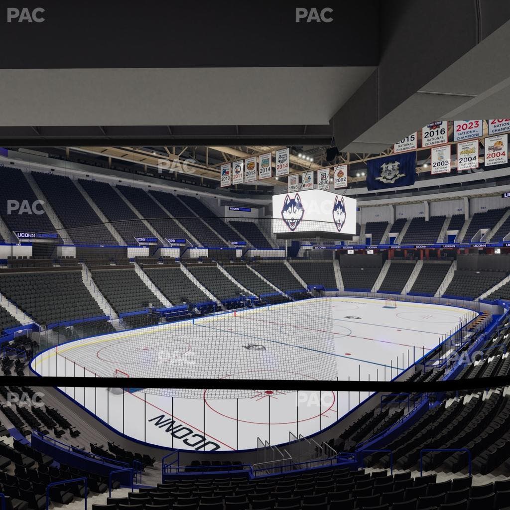 PeoplesBank Arena - Section 107 Seat View