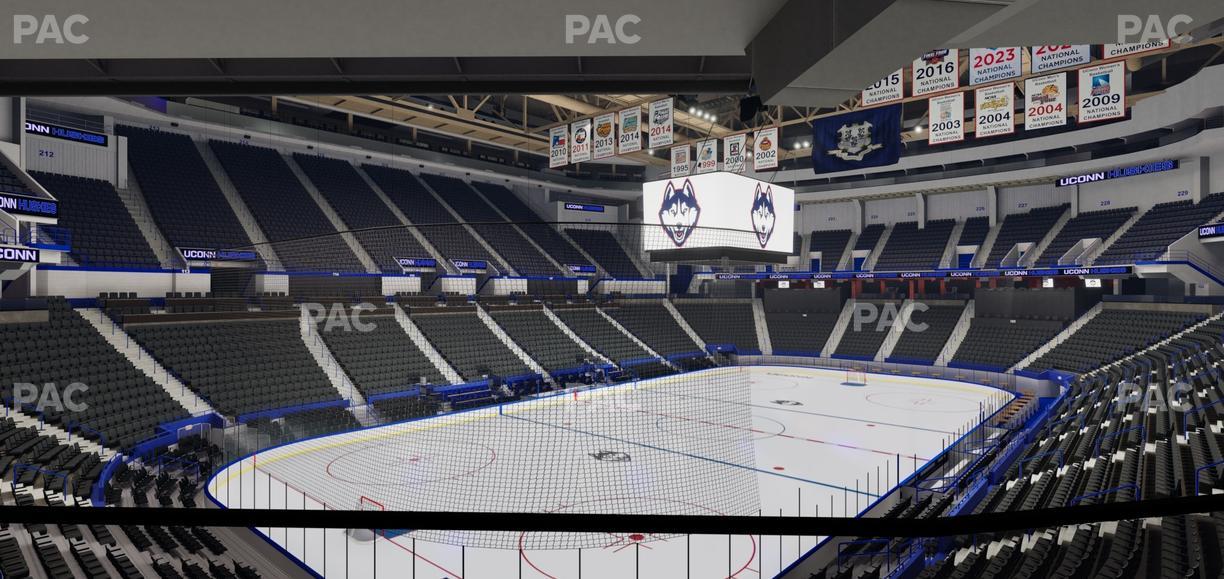 PeoplesBank Arena - Section 107 Seat View