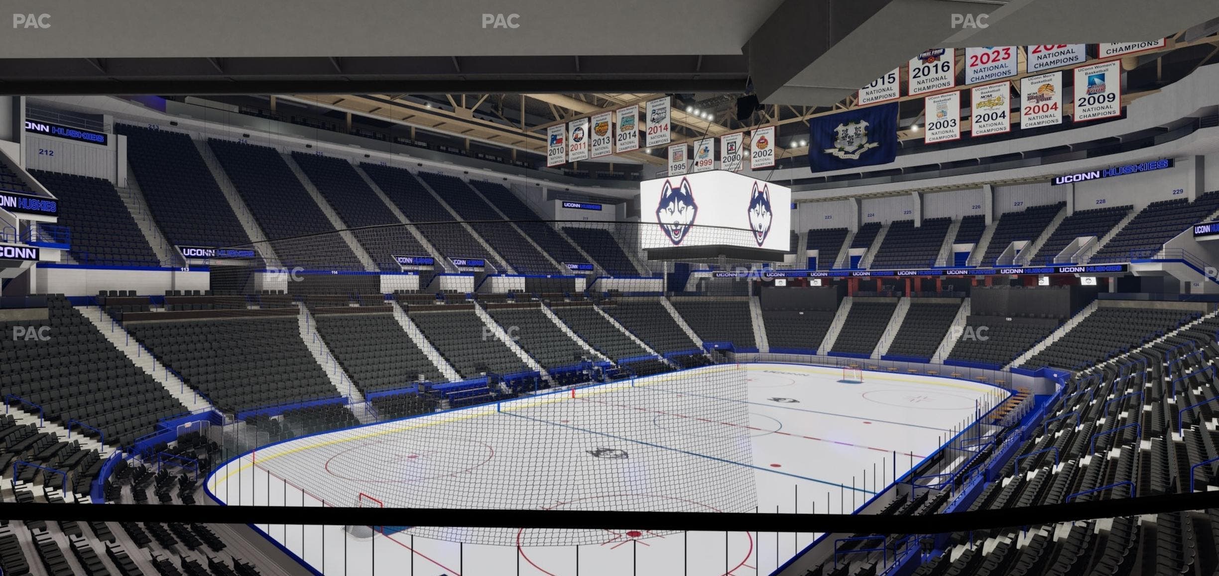 PeoplesBank Arena - Section 107 Seat View