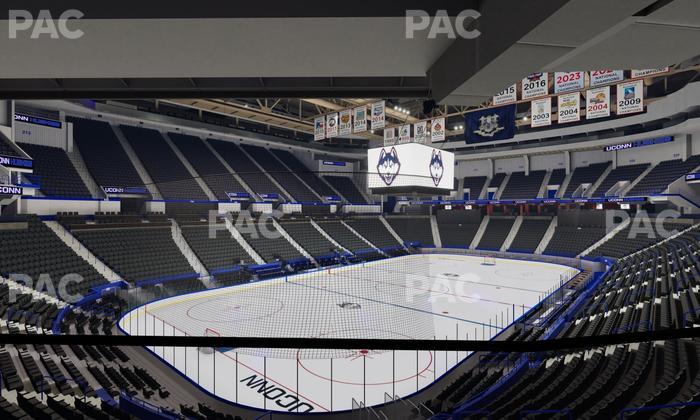 PeoplesBank Arena - Section 107 Seat View