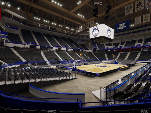 PeoplesBank Arena - Section 107 Seat View