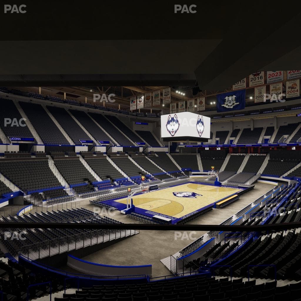 PeoplesBank Arena - Section 107 Seat View