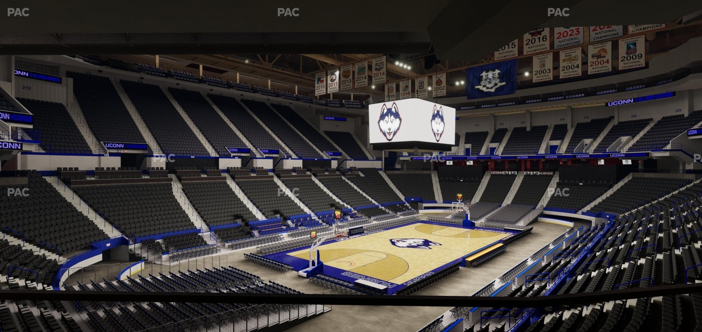 PeoplesBank Arena - Section 107 Seat View