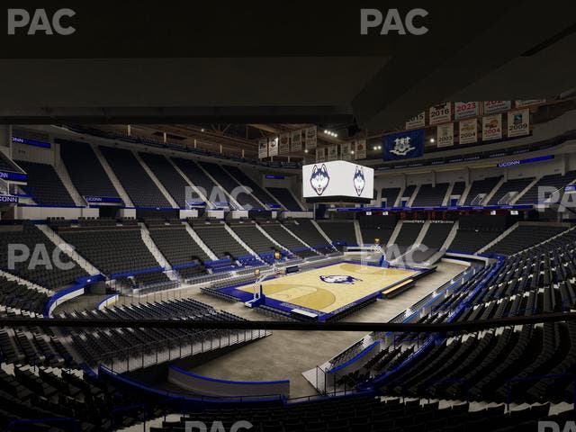 PeoplesBank Arena - Section 107 Seat View