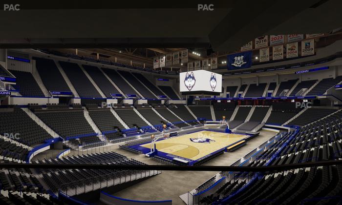 PeoplesBank Arena - Section 107 Seat View