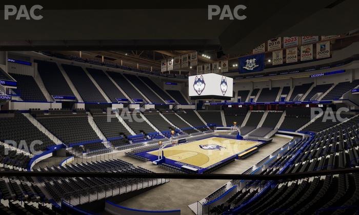 PeoplesBank Arena - Section 107 Seat View