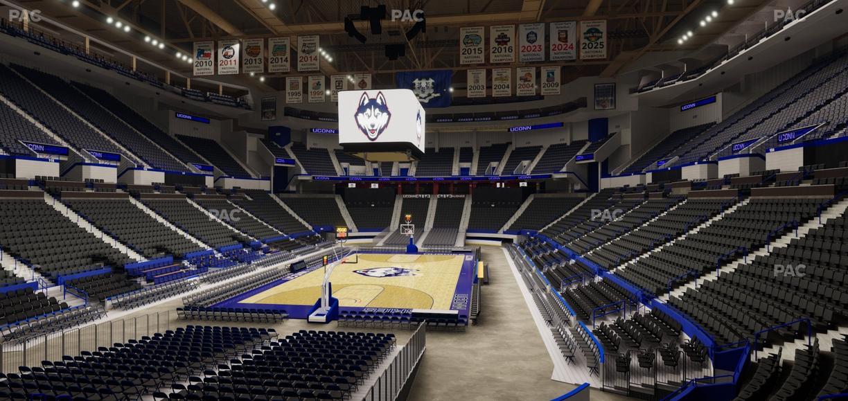 PeoplesBank Arena - Section 108 Seat View