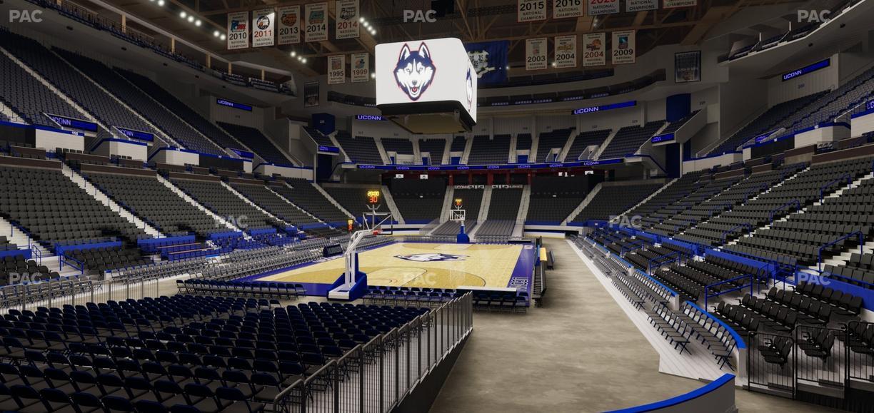 PeoplesBank Arena - Section 108 Seat View
